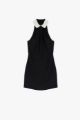 Imagem de Sleeveless mini dress with contrasting collar